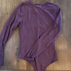 Abercrombie purple bodysuit